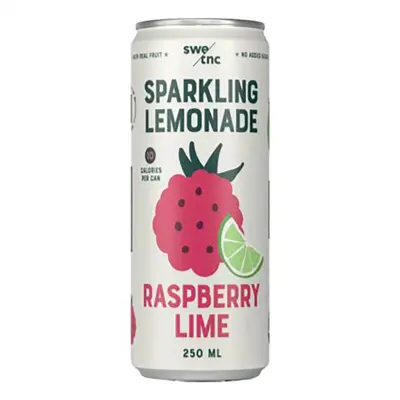 Swedish Tonic Sparkling Lemonade Raspberry Lime - 25 cl