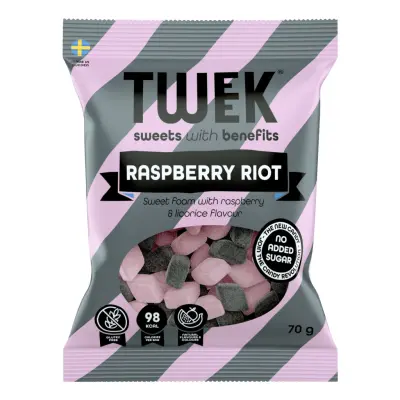 Tweek Raspberry Riot - 70 gram