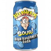 Warheads Sour Blue Raspberry Soda - Sour Raspberry Soda 330 ml