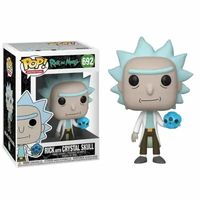 POP Rick & Morty Rick with Crystal skull