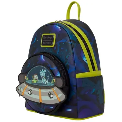 Rick And Morty - Anime Miniryggsäckar - Loungefly - Space Cruiser - för None - flerfärgad