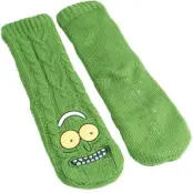 Rick And Morty - Anime Strumpor - Pickle Rick - Hüttensocken - one size - för Herr - grön
