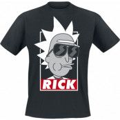 Rick And Morty - Anime T-shirt - Rick - M 5XL - för Herr - svart