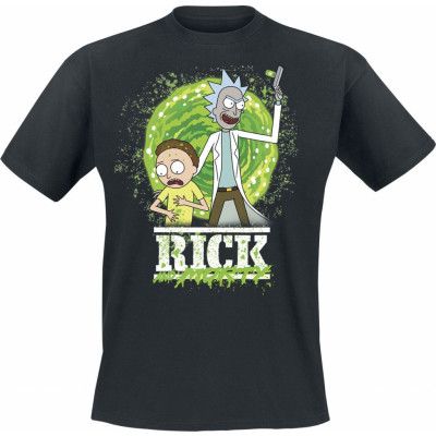 Rick And Morty - Anime T-shirt - Season 6 - M - för Herr - svart