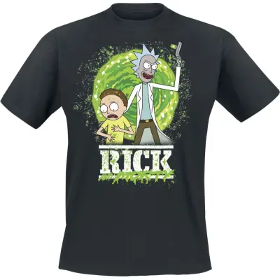 Rick And Morty - Anime T-shirt - Season 6 - M - för Herr - svart