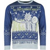 Rick And Morty Christmas jumper - Space - S L - för Herr - flerfärgad