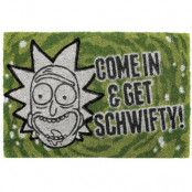 Rick And Morty Dörrmatta - Get Schwifty - för  flerfärgad