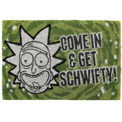 Rick And Morty Dörrmatta - Get Schwifty - för None - flerfärgad