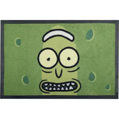 Rick And Morty Dörrmatta - Pickle Rick - för  flerfärgad