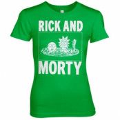 Rick And Morty Girly Tee, T-Shirt