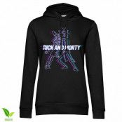 Rick And Morty Glitch Girls Hoodie