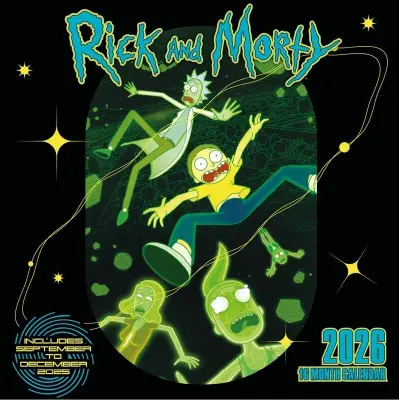 Rick And Morty Kalender - Rick & Morty - för  flerfärgad