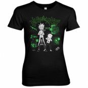 Rick and Morty LAB Girly Tee, T-Shirt