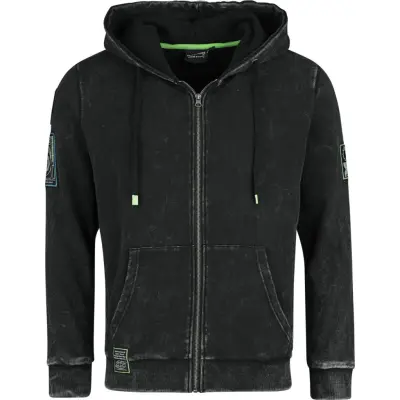 Rick And Morty Luvjacka - Rise above, Focus on Science - S M - för Herr - svart