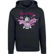 Rick And Morty Luvtröja - Rick - Explosion - M L - för Herr - svart