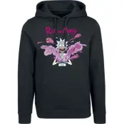 Rick And Morty Luvtröja - Rick - Explosion - M L - för Herr - svart