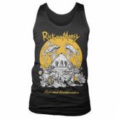 Rick And Morty - Rest And Ricklaxation Tank Top, Tank Top