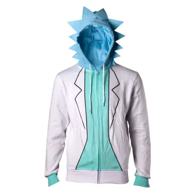 Rick And Morty Rick Cosplay Hoodie XXL