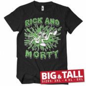 Rick And Morty Splash Big & Tall T-Shirt, T-Shirt