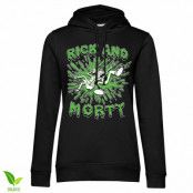 Rick And Morty Splash Girls Hoodie