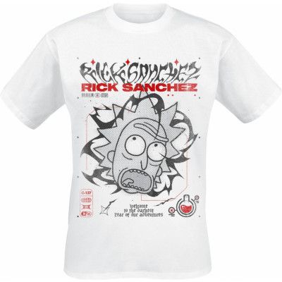 Rick And Morty T-shirt - Darkest Year - L XXL - för Herr - vit