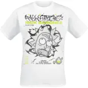 Rick And Morty T-shirt - Darkest Year - S XXL - för Herr - vit