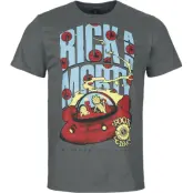 Rick And Morty T-shirt - Focus On Science - S XXL - för Herr - mörkgrå