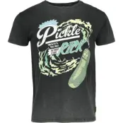 Rick And Morty T-shirt - Pickle Rick - S M - för Herr - svart