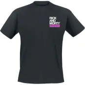Rick And Morty T-shirt - Ready 2 Ride - S XXL - för Herr - svart