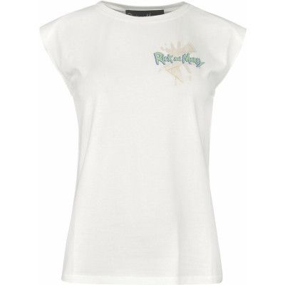 Rick And Morty Topp - S XXL - för Dam - creme