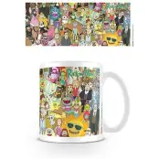 Rick & Morty Characters Mug