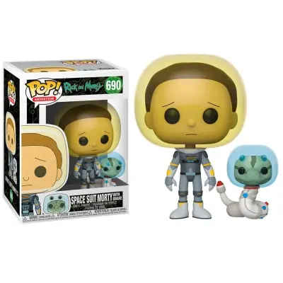 Rick & Morty - POP #690 - Space Suit Morty W/Snake
