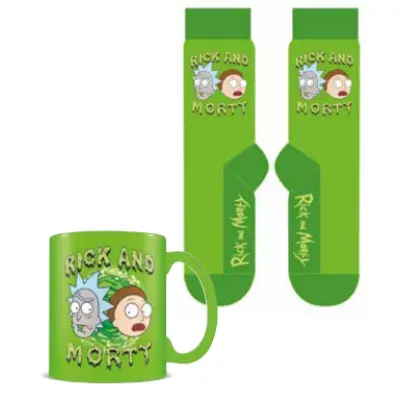 Rick & Morty - Rick And Morty - Mug 315Ml And Socks 41-45