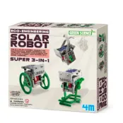 4M - Eco-Engineering 3-in-1 Mini Solar Robot