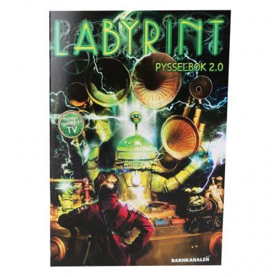 Labyrint Pysselbok med stickers