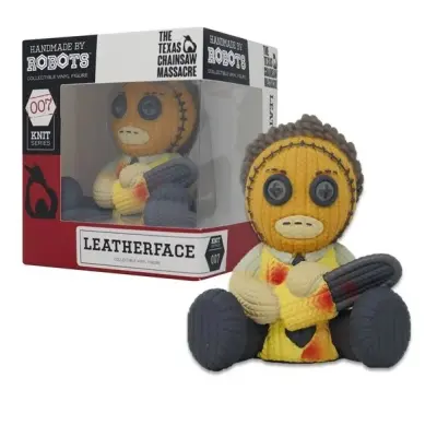 Leather Face - Handmade By Robots Nr07 - Collectible Vinyl Figure