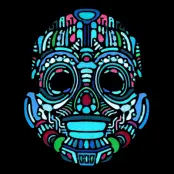 LED Mask Robot - One size