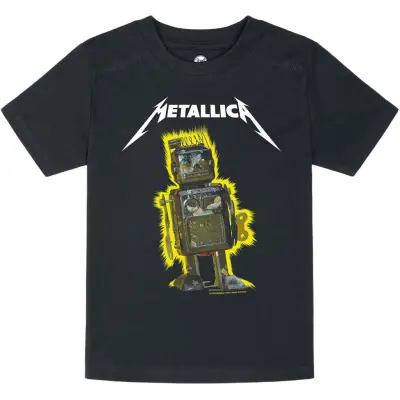 Metallica T-shirt - Metal-Kids - Robot Blast - 92 128 - för barn - svart