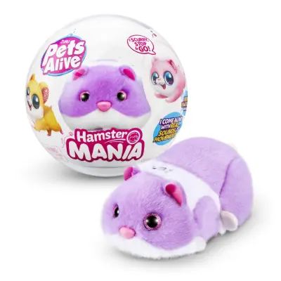 Pets Alive Hamster Mania : Färg - Purple - PetsAlive -  Leksaksaffären