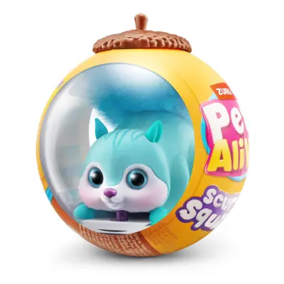 Pets Alive Running Squirrel Turkos - PetsAlive -  Leksaksaffären