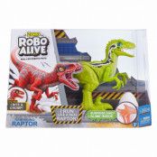 RoboAlive Rampaging Raptor Robot (Välj mellan 2 olika färger) : Färg - Grön