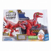 RoboAlive Rampaging Raptor Robot (Välj mellan 2 olika färger) : Färg - Röd