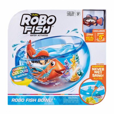 RoboAlive Robo Fish Fiskskål Orange
