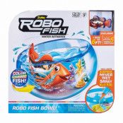 RoboAlive Robo Fish Fiskskål (Välj mellan 2 olika varianter) : Model - Orange fisk
