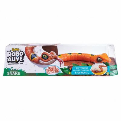 RoboAlive Slithering Snake (Välj mellan 2 olika färger) : Färg - Orange