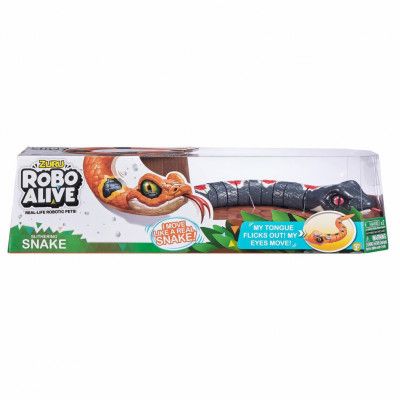 RoboAlive Slithering Snake (Välj mellan 2 olika färger) : Färg - Svart