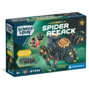 Science and Play Spider Attack Robot - Clementoni -  Leksaksaffären