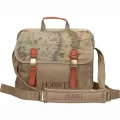 Hobbit Map fabric shoulder bag
