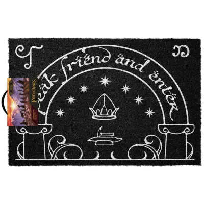 Lord Of The Ring - Doors Of Durin - Glow In The Dark Doormat