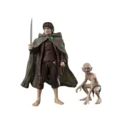 Lord Of The Rings - Frodo & Gollum - Figure S.h. Figuarts 6 & 12Cm